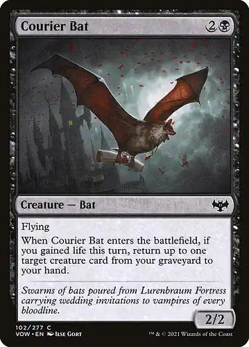 Courier Bat - vow Spoiler
