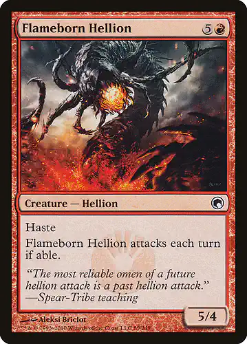 Flameborn Hellion - som Spoiler