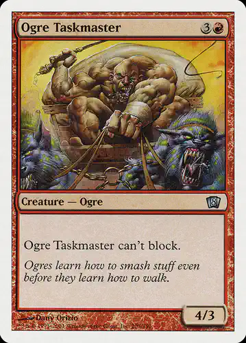 Ogre Taskmaster - 8ed Spoiler