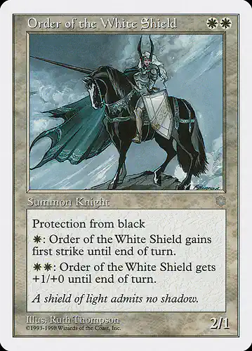 Order of the White Shield - ath Spoiler
