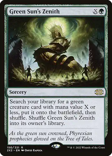Green Sun's Zenith - 2x2 Spoiler
