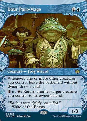 Dour Port-Mage - blb Spoiler