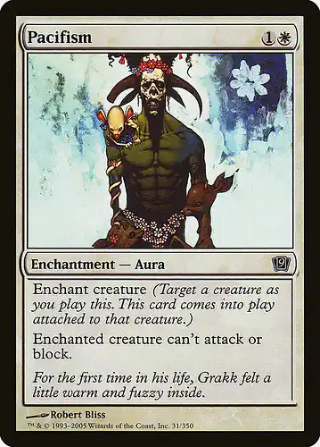 Pacifism - 9ed Spoiler