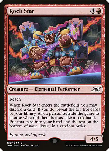 Rock Star - unf Spoiler
