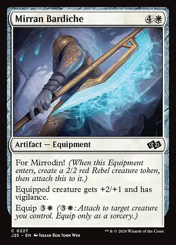 Mirran Bardiche - j25 Spoiler