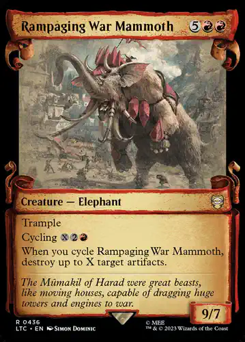 Rampaging War Mammoth - ltc Spoiler