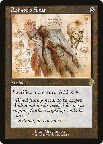 Ashnod's Altar - brr Spoiler
