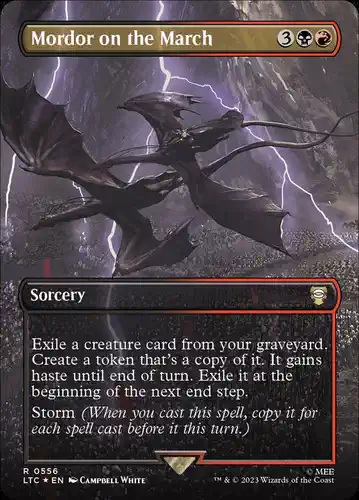 Mordor on the March - ltc Spoiler