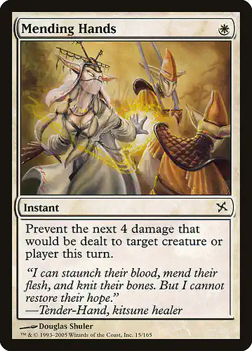 Mending Hands - bok Spoiler
