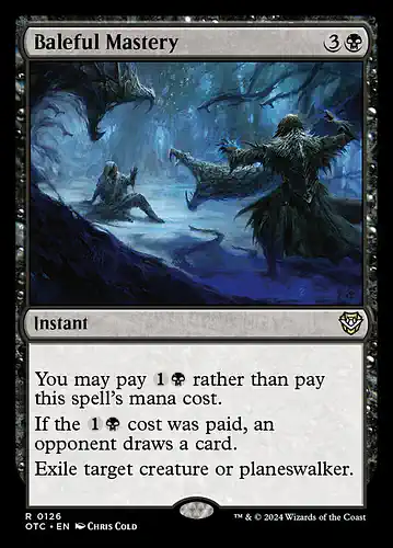 Baleful Mastery - otc Spoiler