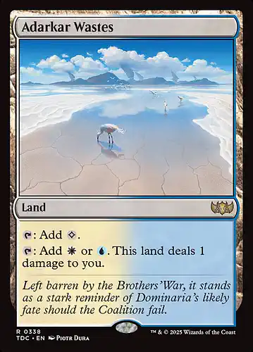 Adarkar Wastes - tdc Spoiler
