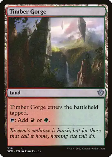 Timber Gorge - scd Spoiler
