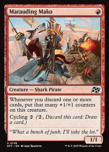 Marauding Mako - dft Spoiler