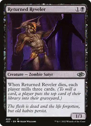 Returned Reveler - j22 Spoiler