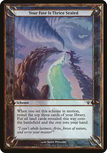 Your Fate Is Thrice Sealed - arc Spoiler
