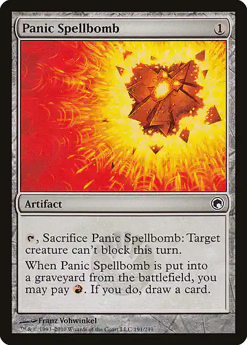Panic Spellbomb - som Spoiler