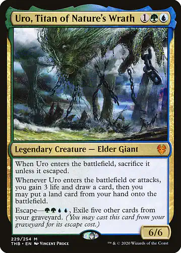 Uro, Titan of Nature's Wrath - thb Spoiler