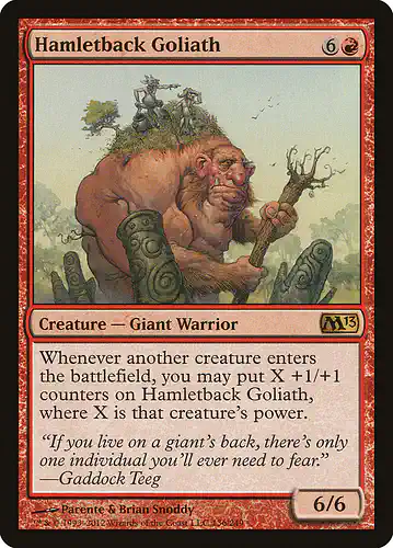 Hamletback Goliath - m13 Spoiler