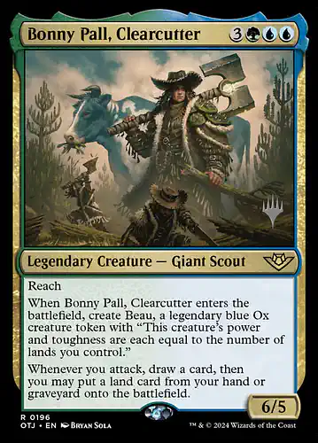 Bonny Pall, Clearcutter - otj Spoiler