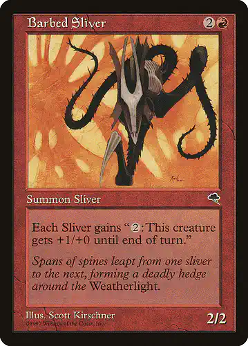 Barbed Sliver - tmp Spoiler