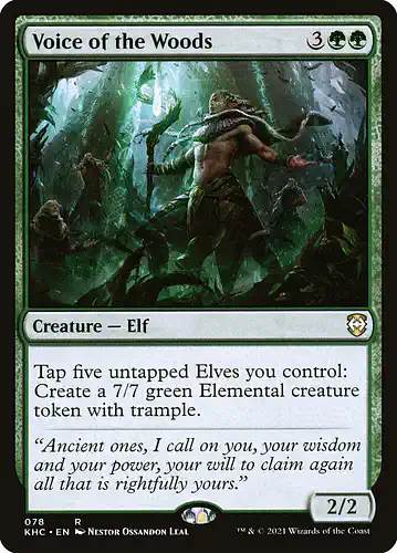 Voice of the Woods - khc Spoiler