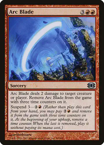 Arc Blade - fut Spoiler
