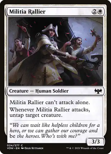 Militia Rallier - vow Spoiler