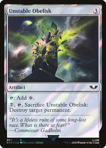 Unstable Obelisk - 40k Spoiler