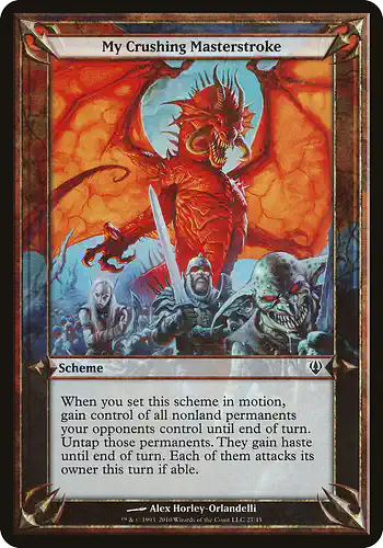 My Crushing Masterstroke - arc Spoiler