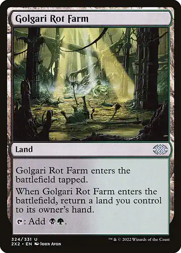 Golgari Rot Farm - 2x2 Spoiler