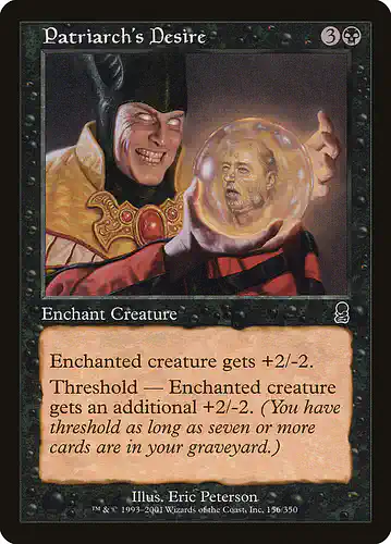 Patriarch's Desire - ody Spoiler