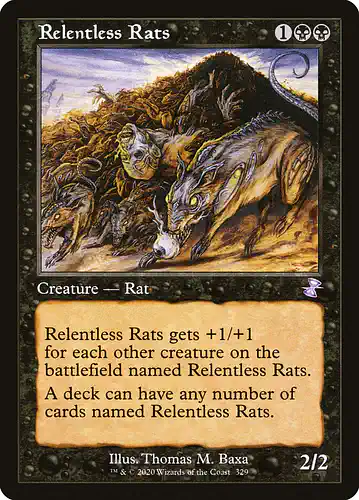 Relentless Rats - tsr Spoiler