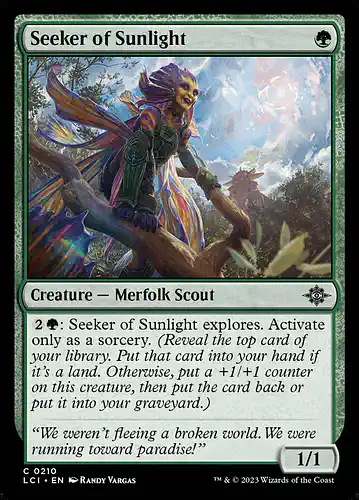 Seeker of Sunlight - lci Spoiler