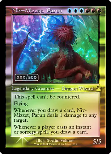 Niv-Mizzet, Parun - rvr Spoiler