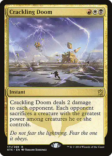 Crackling Doom - ktk Spoiler