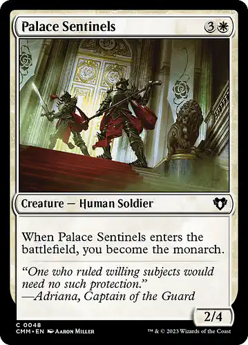 Palace Sentinels - cmm Spoiler