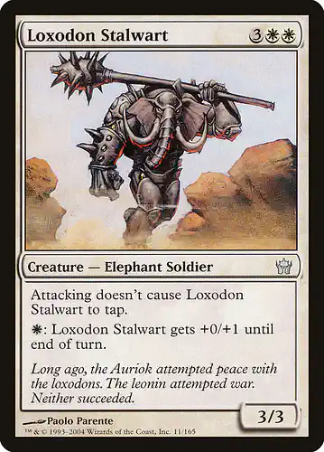 Loxodon Stalwart - 5dn Spoiler