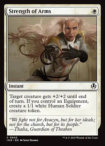 Strength of Arms - inr Spoiler