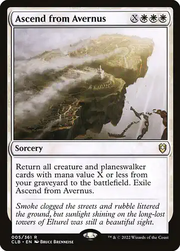 Ascend from Avernus - clb Spoiler