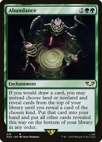 Abundance - 40k Spoiler