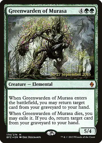 Greenwarden of Murasa - bfz Spoiler