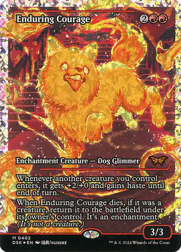 Enduring Courage - dsk Spoiler