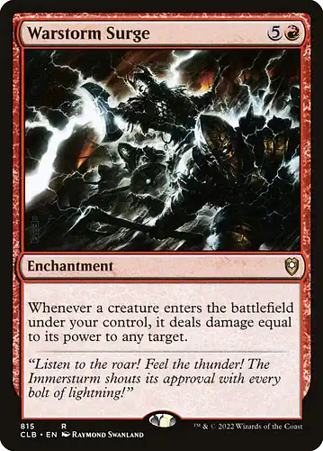 Warstorm Surge - clb Spoiler