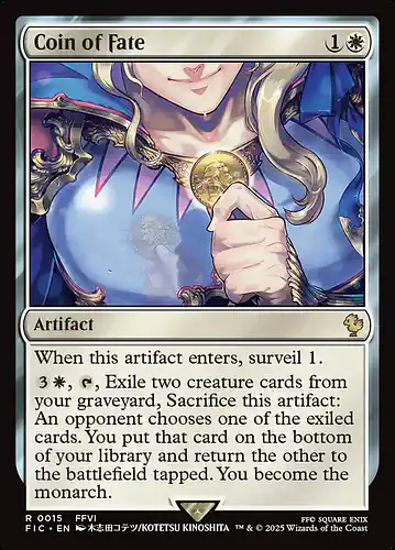 Coin of Fate - fic Spoiler