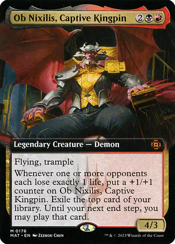 Ob Nixilis, Captive Kingpin - mat Spoiler