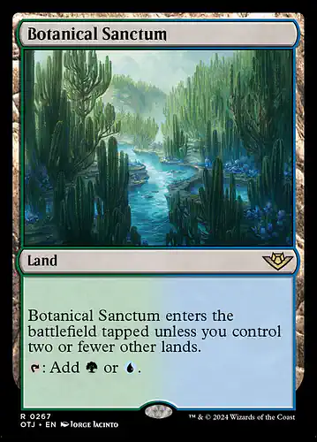 Botanical Sanctum - otj Spoiler