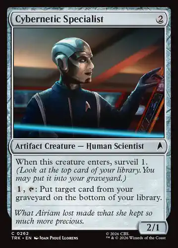 Cybernetic Specialist - trk Spoiler