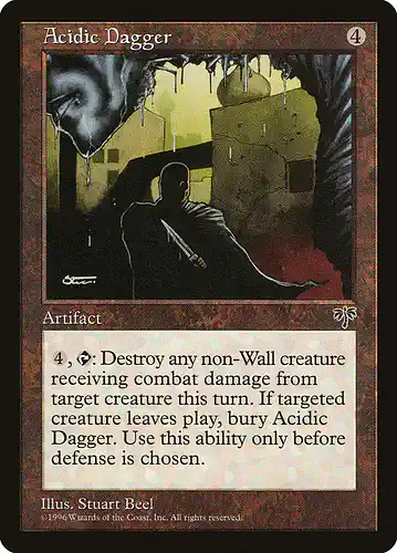 Acidic Dagger - mir Spoiler