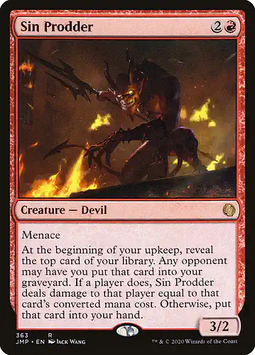 Sin Prodder - jmp Spoiler