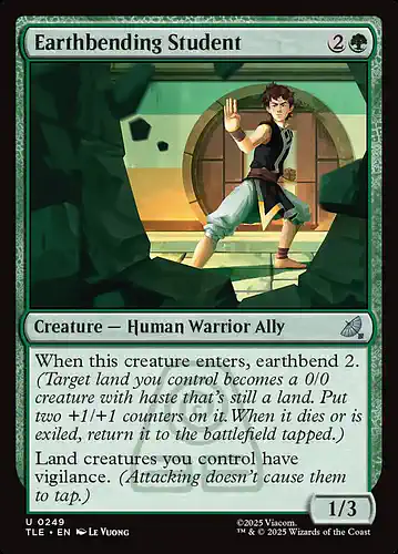 Earthbending Student - tle Spoiler